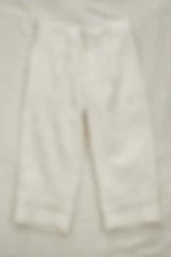 Ivory Malkha Pants For Boys by The Right Cut Kids