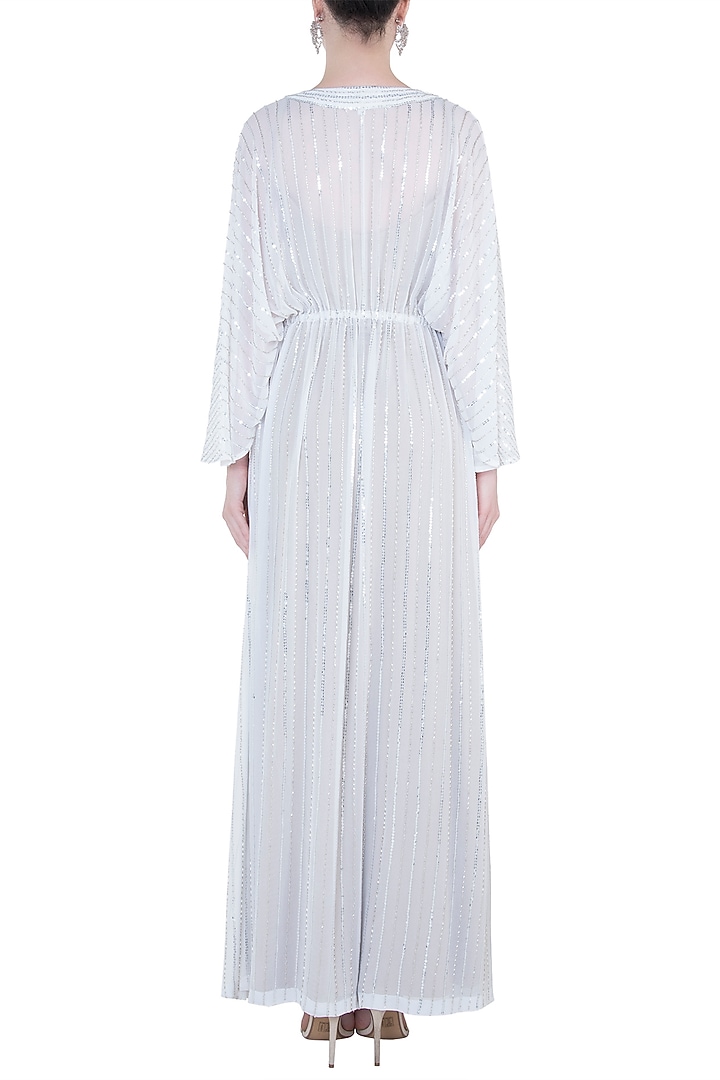 White embroidered gown available only at Pernia's Pop Up Shop.