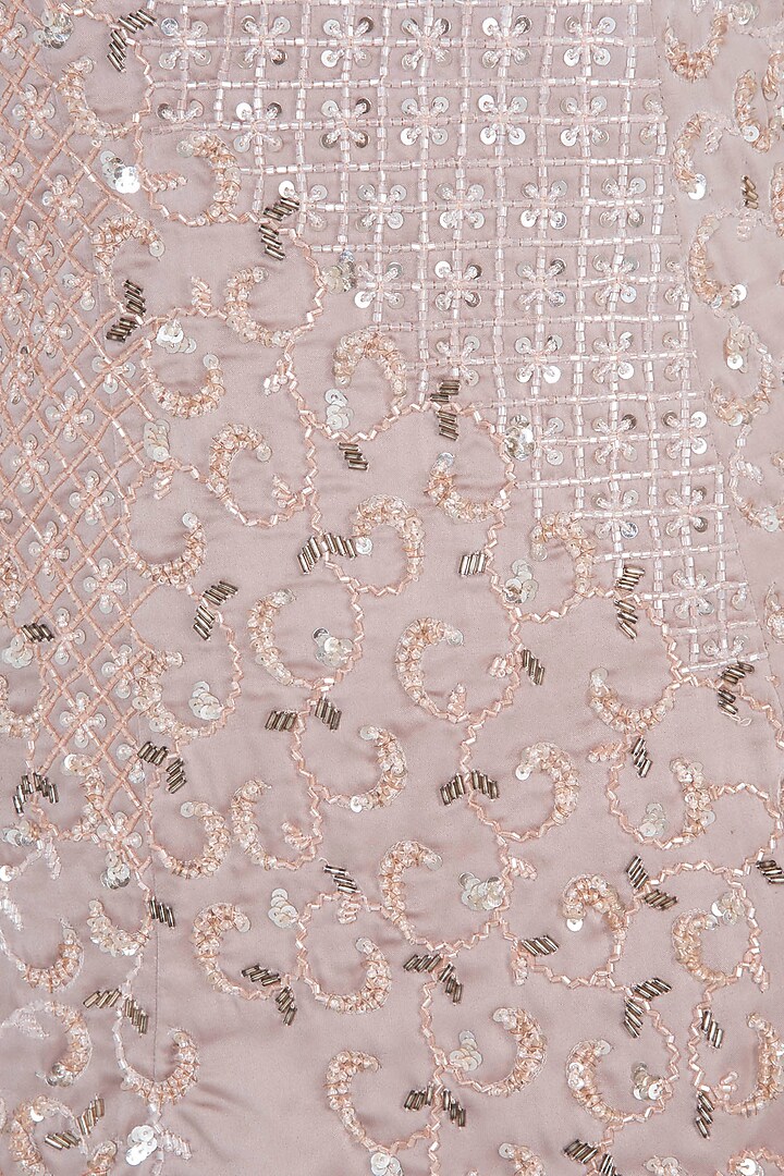 Rose gold embroidered gown available only at Pernia's Pop Up Shop.