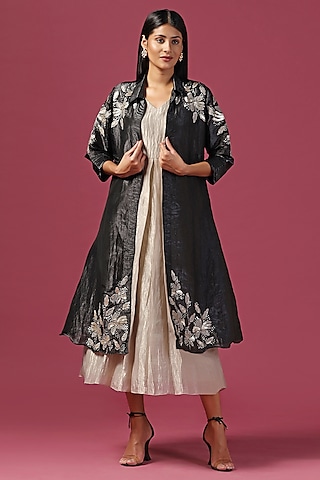 Buy Gold Dress Jacket for Women Online from India's Luxury Designers 2026