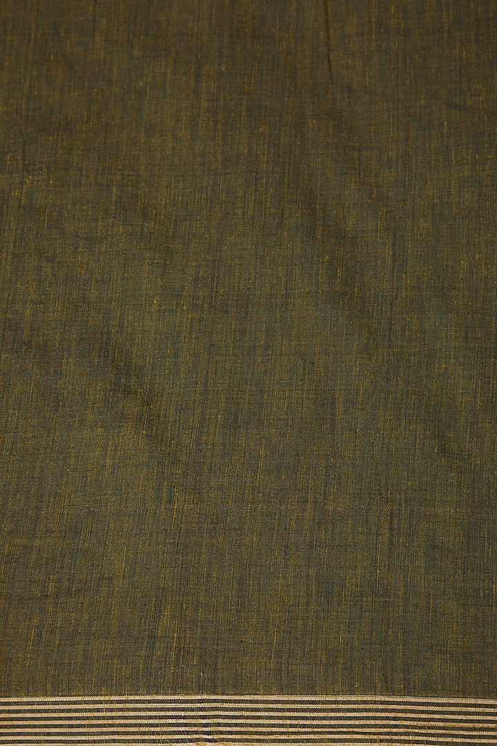 Onion Skin Dyed Silk Festive Saree Set With Bodo Tribal Motifs by The Silk Chamber at Pernia's Pop Up Shop
