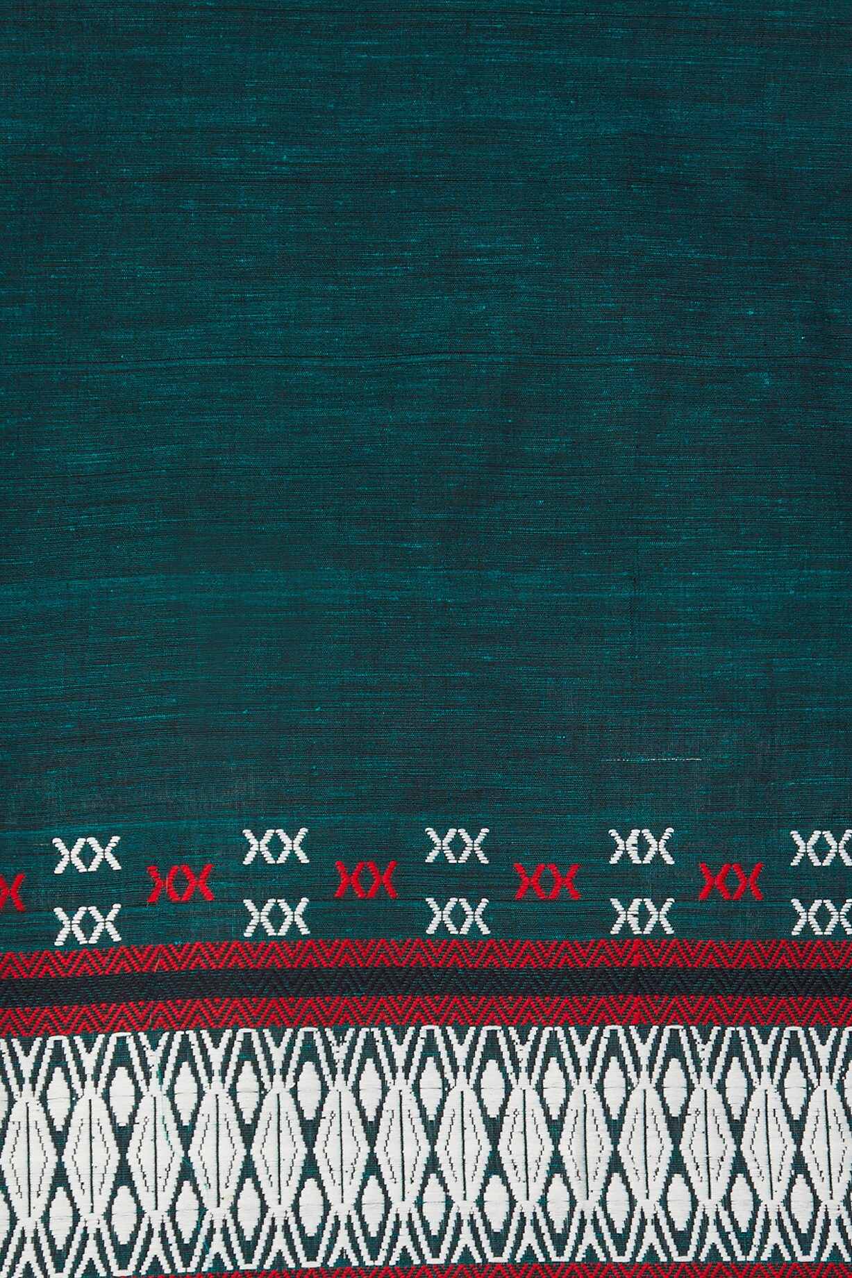 Emerald Green Embellished Premium Silk Draped Saree