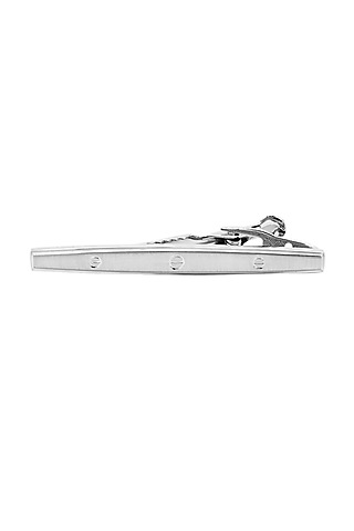 Silver Tie Bar Pin by THE TIE HUB