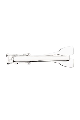 Silver Brass Tie Bar Pin by THE TIE HUB