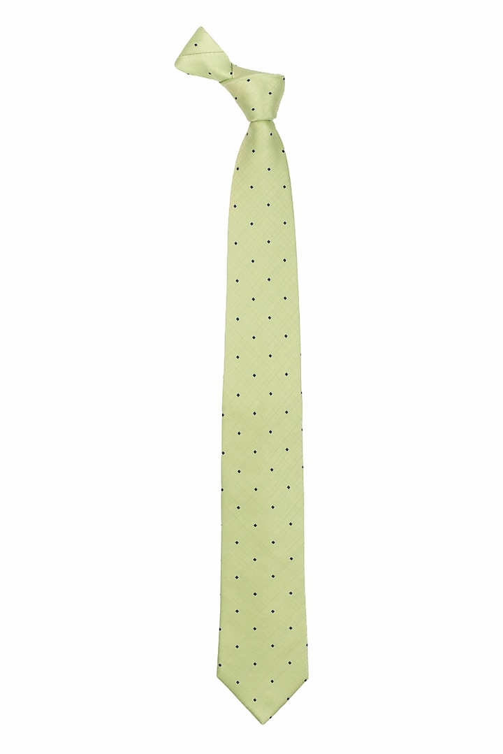 Sea Green Hand Stitched Necktie by THE TIE HUB at Pernia's Pop Up Shop