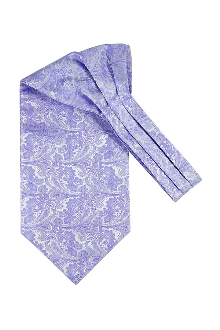 Lavender Microfiber Cravat by THE TIE HUB at Pernia's Pop Up Shop
