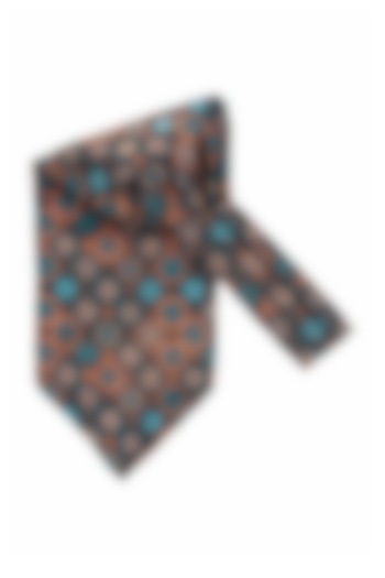 Blue Cravat With Microfiber by THE TIE HUB at Pernia's Pop Up Shop