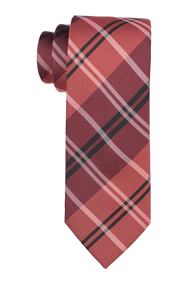 Red Necktie & Cufflinks Gift Set by THE TIE HUB at Pernia's Pop Up Shop