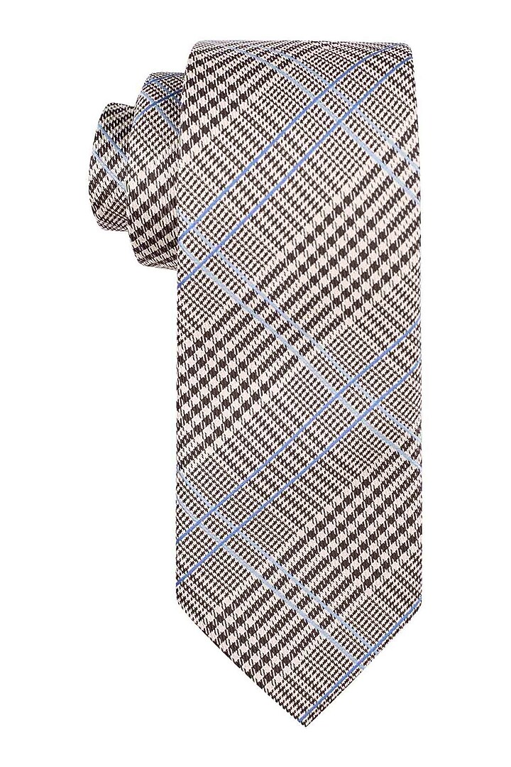 Cream Necktie & Cufflinks Gift Set by THE TIE HUB at Pernia's Pop Up Shop