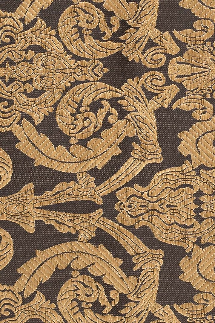 Gold Printed Pocket Square by THE TIE HUB at Pernia's Pop Up Shop