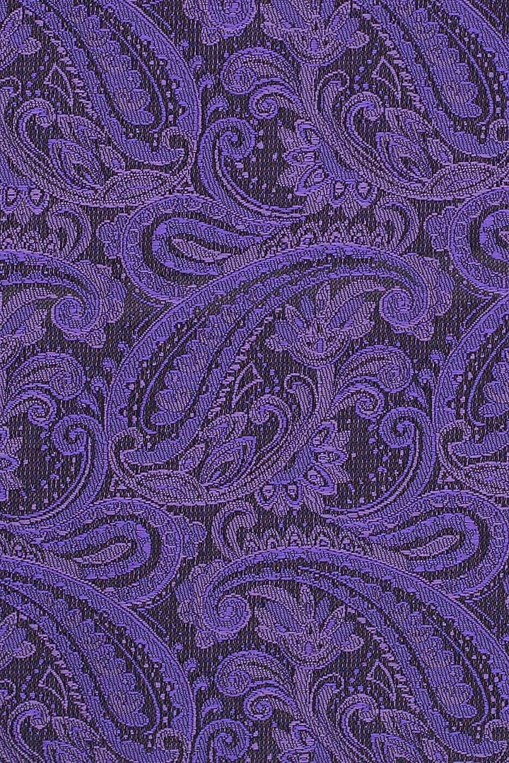 Purple Microfiber Pocket Square by THE TIE HUB at Pernia's Pop Up Shop