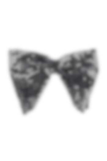 Silver Butterfly Bow Tie by THE TIE HUB at Pernia's Pop Up Shop