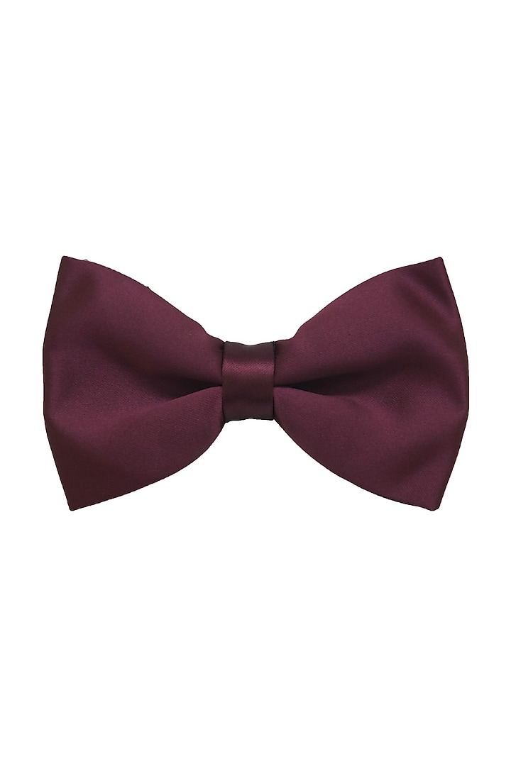 Purple Microfiber Bow Tie by THE TIE HUB at Pernia's Pop Up Shop