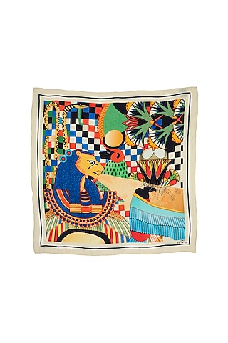 Multi-Colored Silk Neckerchief by THE TIE HUB