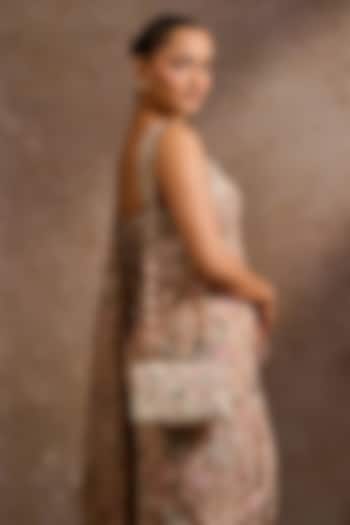 Multi-Colored Organza & Net Embroidered Potli by Tarun Tahiliani Accessories at Pernia's Pop Up Shop