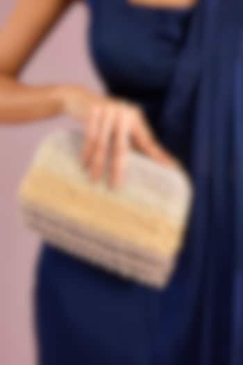 Multi-Colored Swarovski Crystal & Tumble Beaded Clutch by Tarun Tahiliani Accessories at Pernia's Pop Up Shop