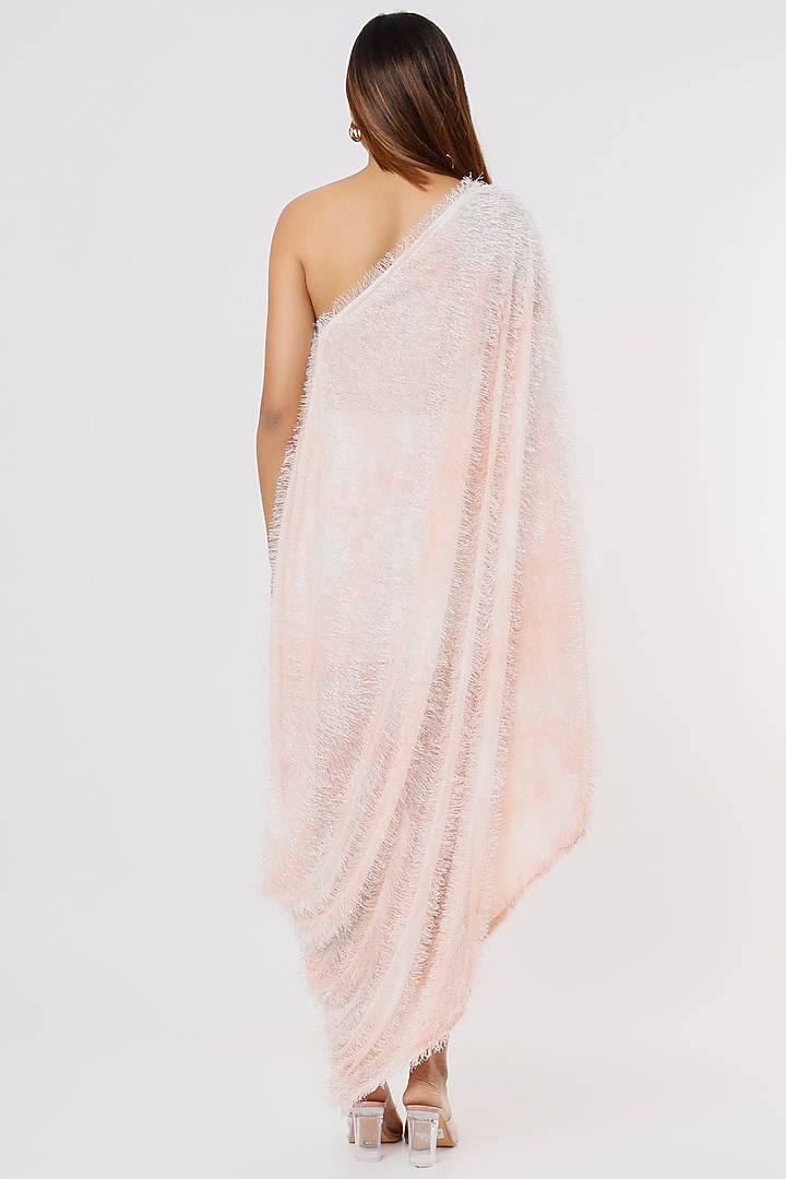 Blush Pink Rayon Cowl Summer Dress by Titliyan by KK at Pernia's Pop Up Shop
