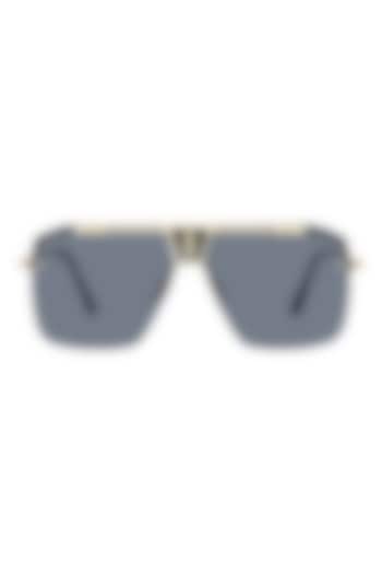 Grey Metal Sunglasses by The Tinted Story