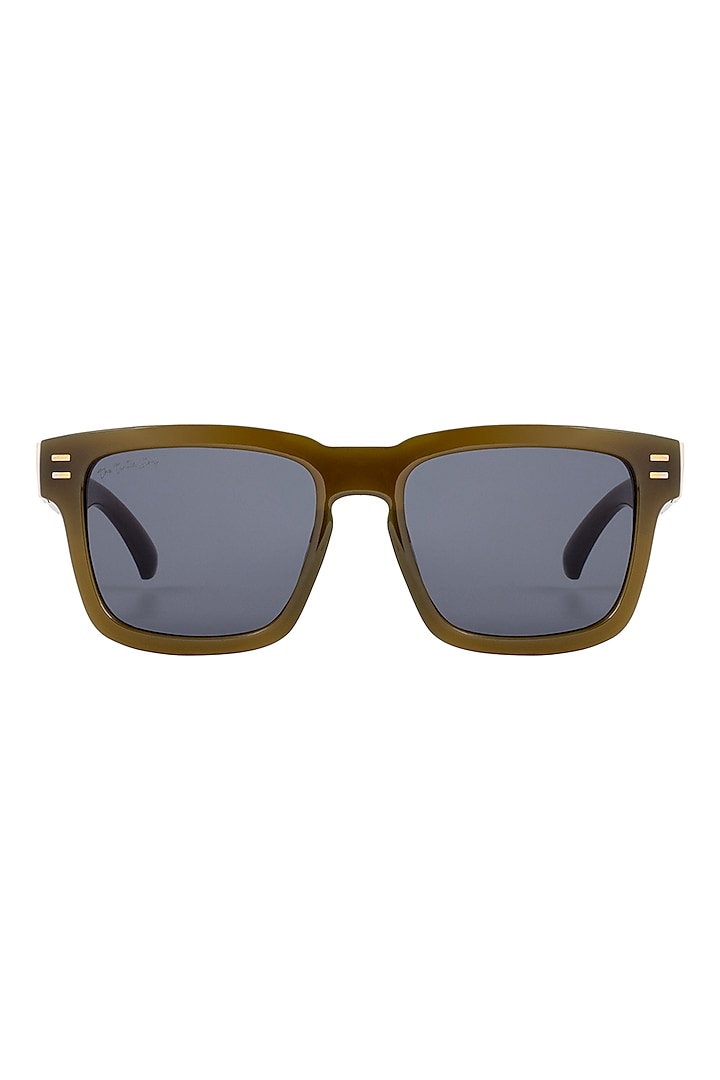 Green Polycarbonate Sunglasses by The Tinted Story