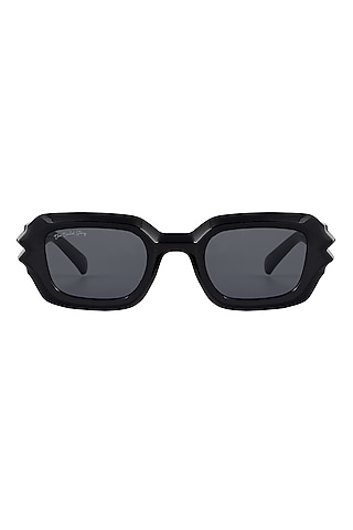 Black Polycarbonate Sunglasses by The Tinted Story