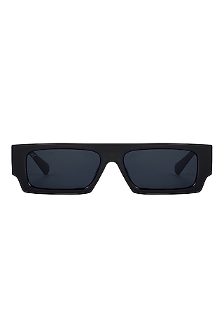 Black Polycarbonate Sunglasses by The Tinted Story