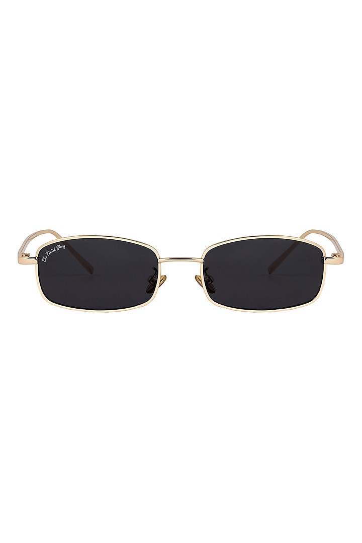 Golden Metal Sunglasses by The Tinted Story