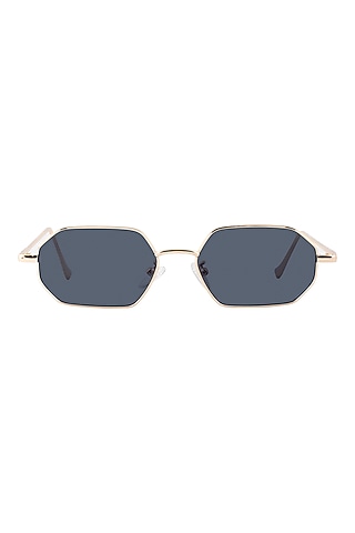 Gold Metal Sunglasses by The Tinted Story