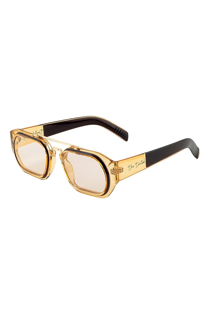 Brown Polycarbonate Sunglasses by The Tinted Story at Pernia's Pop Up Shop
