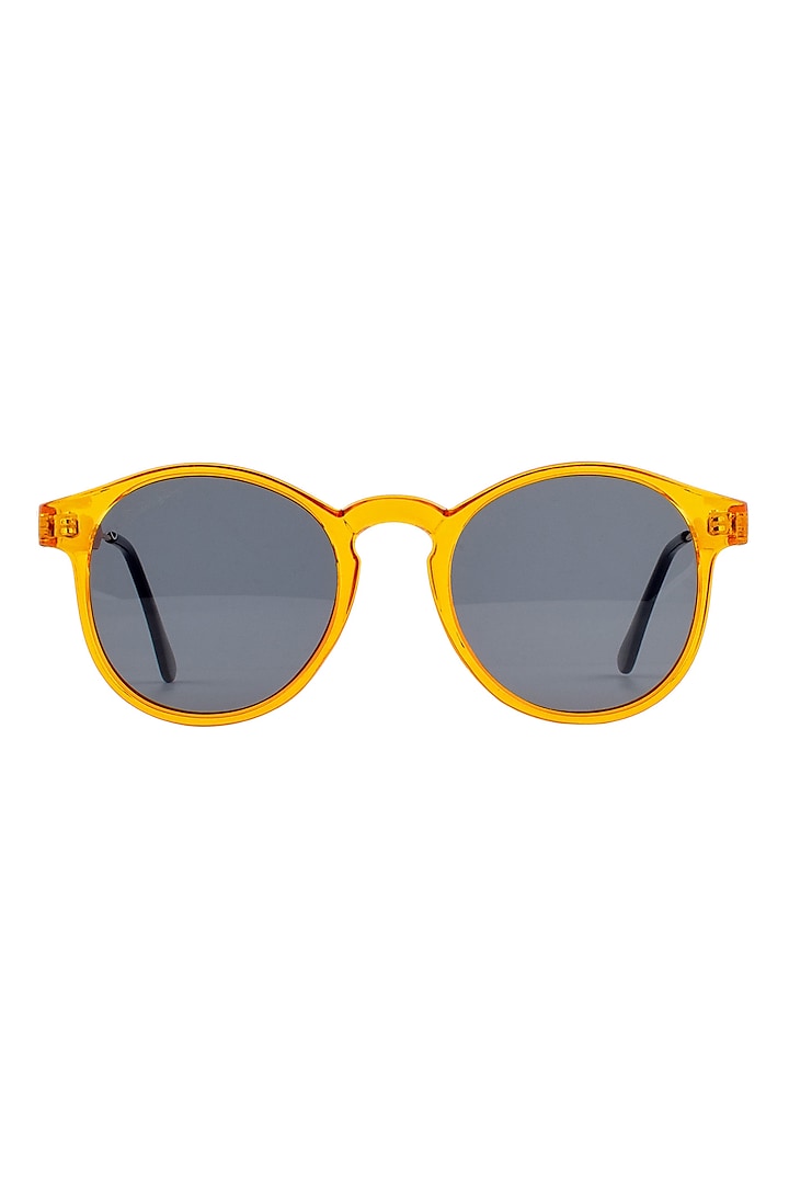 Orange Polycarbonate Sunglasses by The Tinted Story