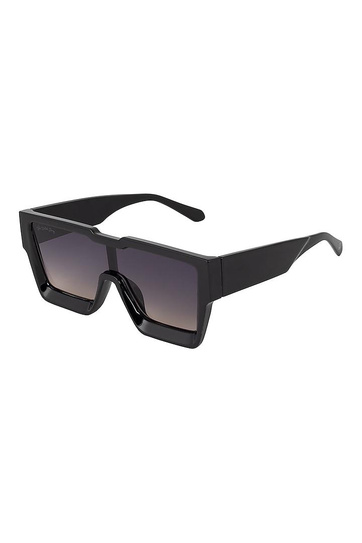 Black Polycarbonate Sunglasses by The Tinted Story at Pernia's Pop Up Shop