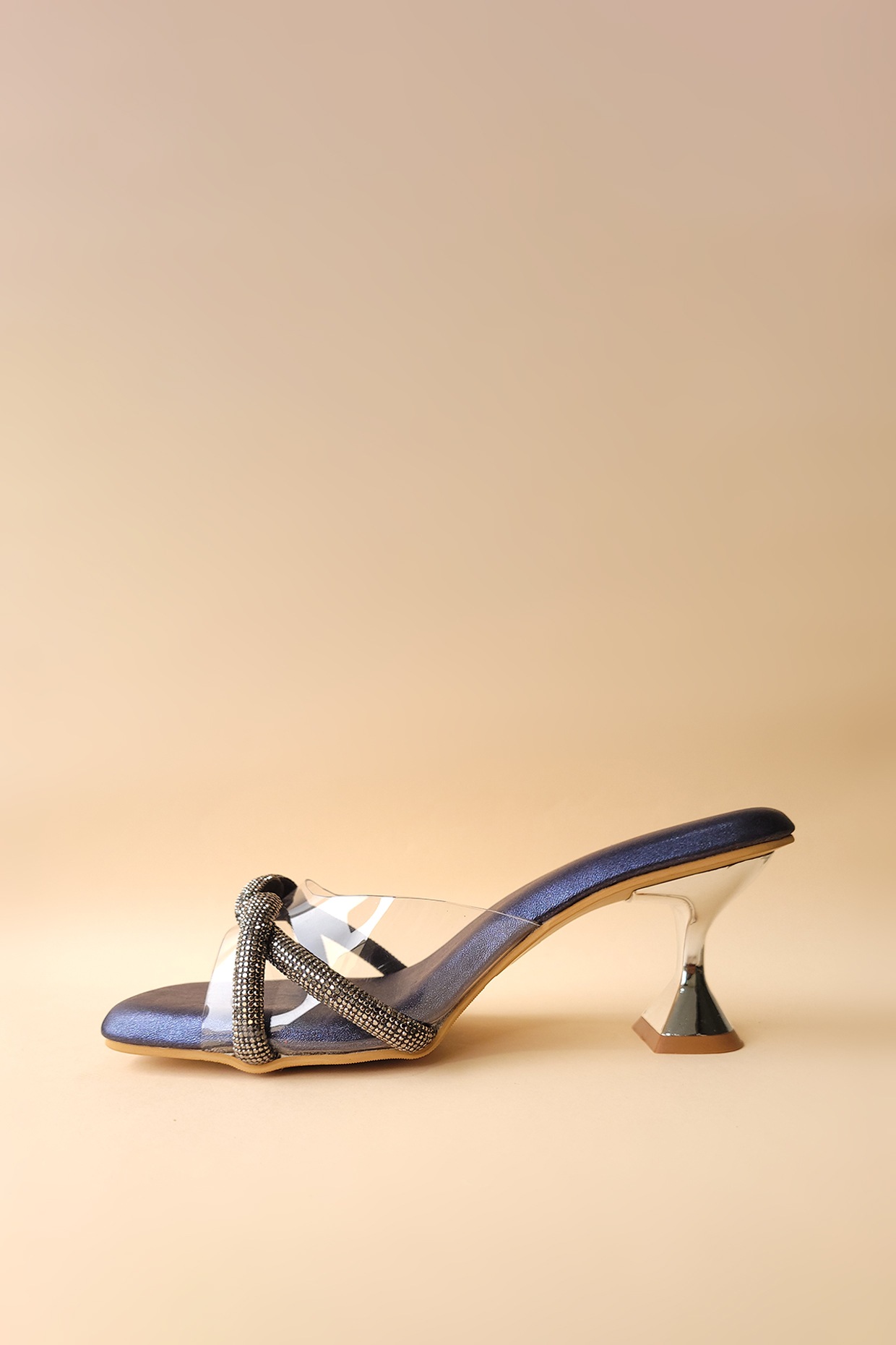 Gunmetal best sale block heels