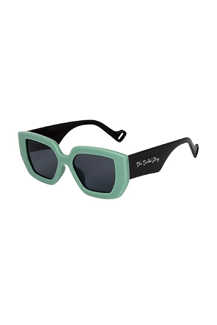 Green Polycarbonate Sunglasses by The Tinted Story at Pernia's Pop Up Shop