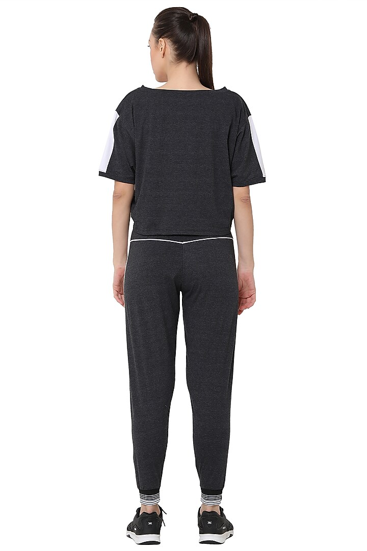 Grey Cotton Tracksuit by TUNA ACTIVE at Pernia's Pop Up Shop