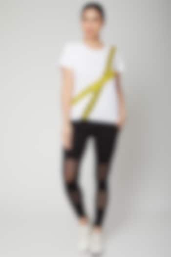 White Comfortable T-Shirt by TUNA ACTIVE at Pernia's Pop Up Shop