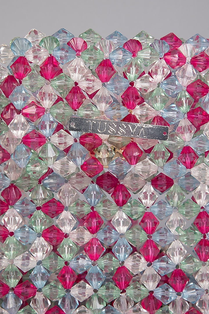 Multi-Colored Crystal Clutch by Tussya at Pernia's Pop Up Shop