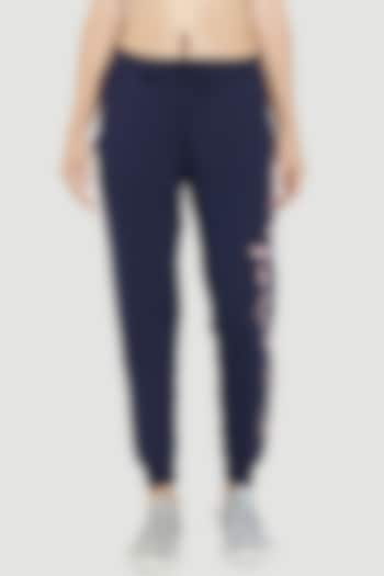 Cobalt Blue Jogger Pants by TUNA ACTIVE at Pernia's Pop Up Shop