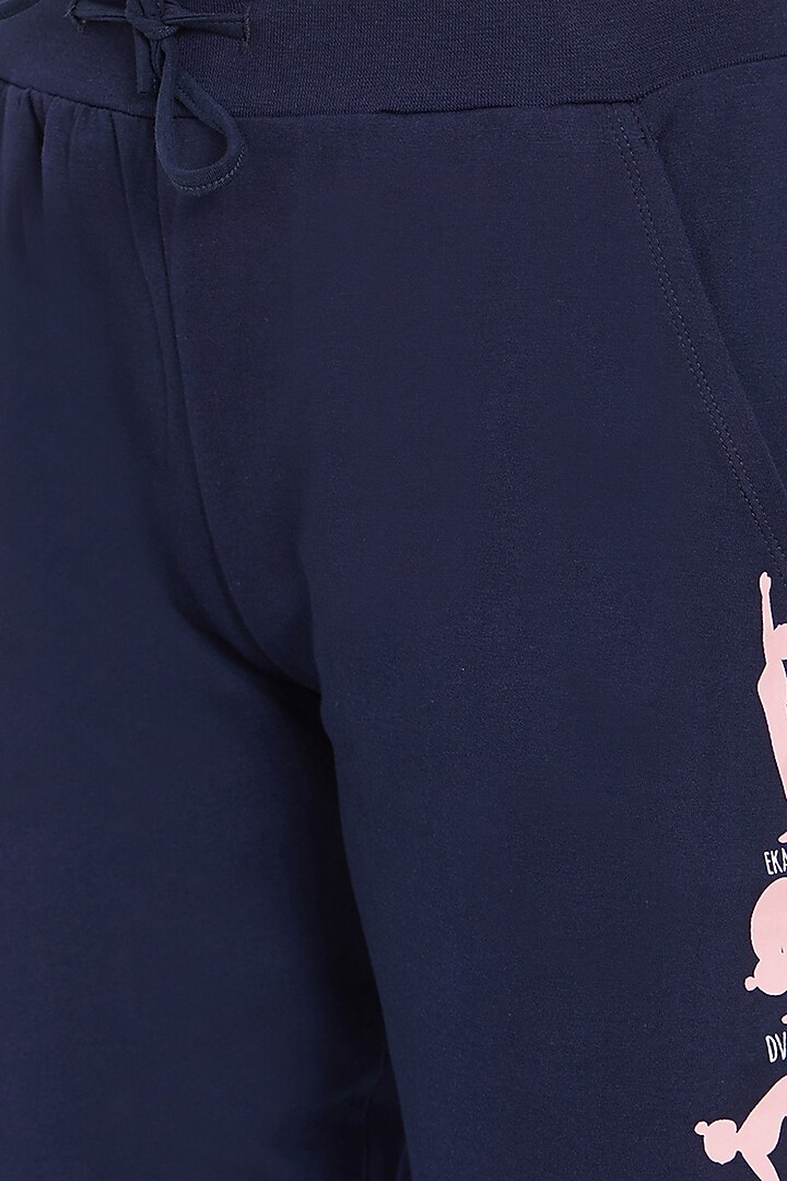 Cobalt Blue Jogger Pants by TUNA ACTIVE at Pernia's Pop Up Shop