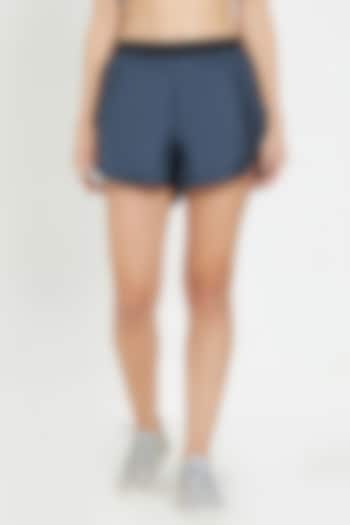 Grey Elasticated Shorts by TUNA ACTIVE at Pernia's Pop Up Shop