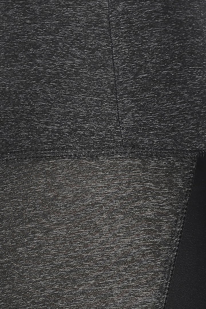 Grey Stretchable Leggings by TUNA ACTIVE at Pernia's Pop Up Shop