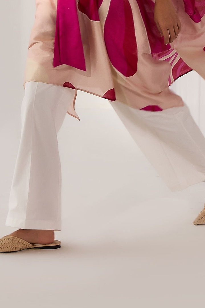 Blush Pink Kaftan Set by Twinkle Hanspal at Pernia's Pop Up Shop