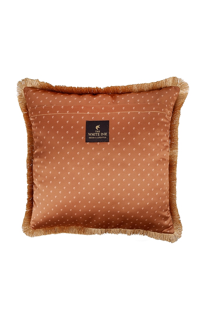 Multi-Colored Satin Tropical Printed Cushion Cover by The White Ink Decor at Pernia's Pop Up Shop