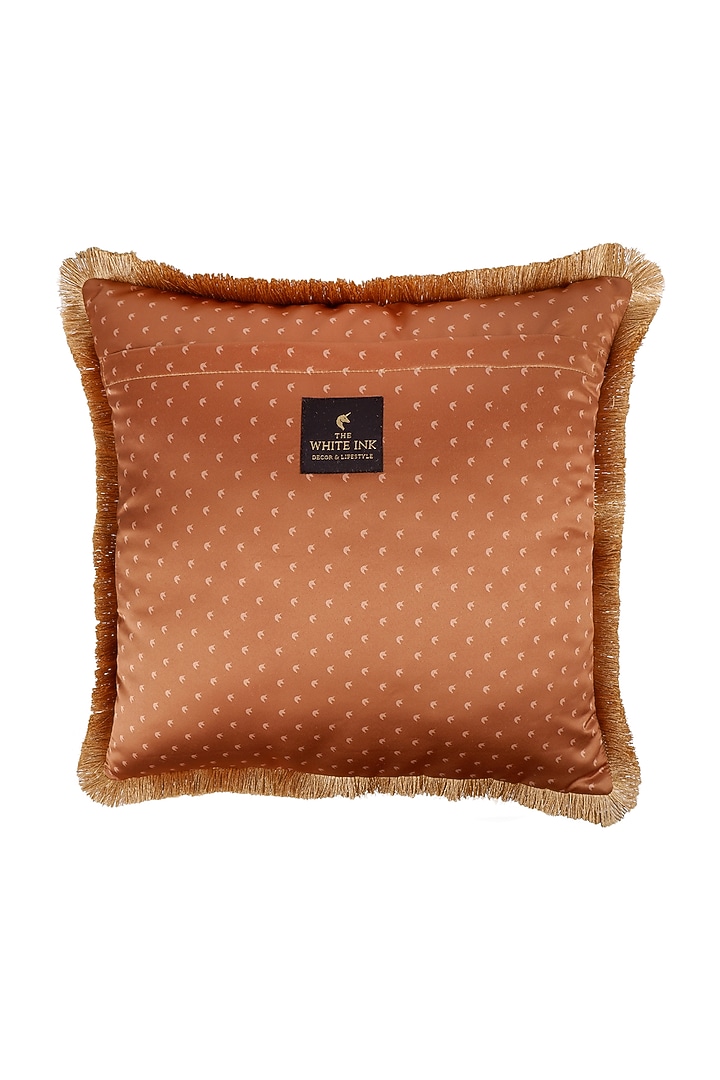 Multi-Colored Satin Tiger Printed Cushion Cover by The White Ink Decor at Pernia's Pop Up Shop