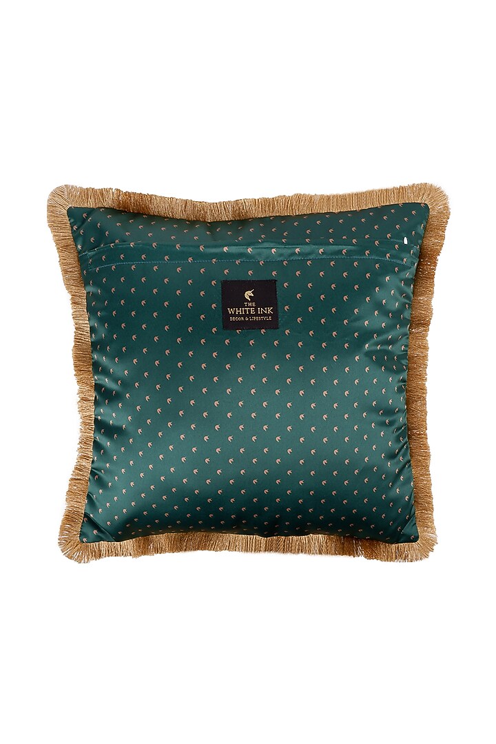 Multi-Colored Satin Animal Printed Cushion Cover by The White Ink Decor at Pernia's Pop Up Shop