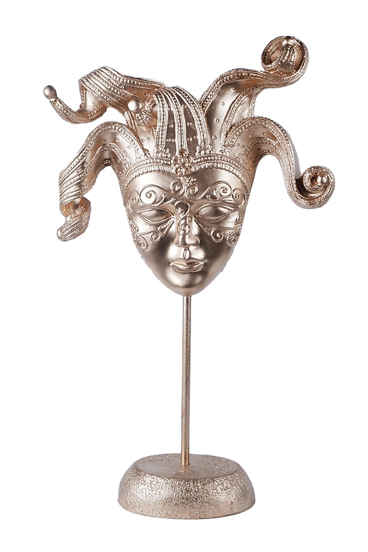 Gold Polyresin Antique Modern Art Figurine by The White Ink Decor at Pernia's Pop Up Shop
