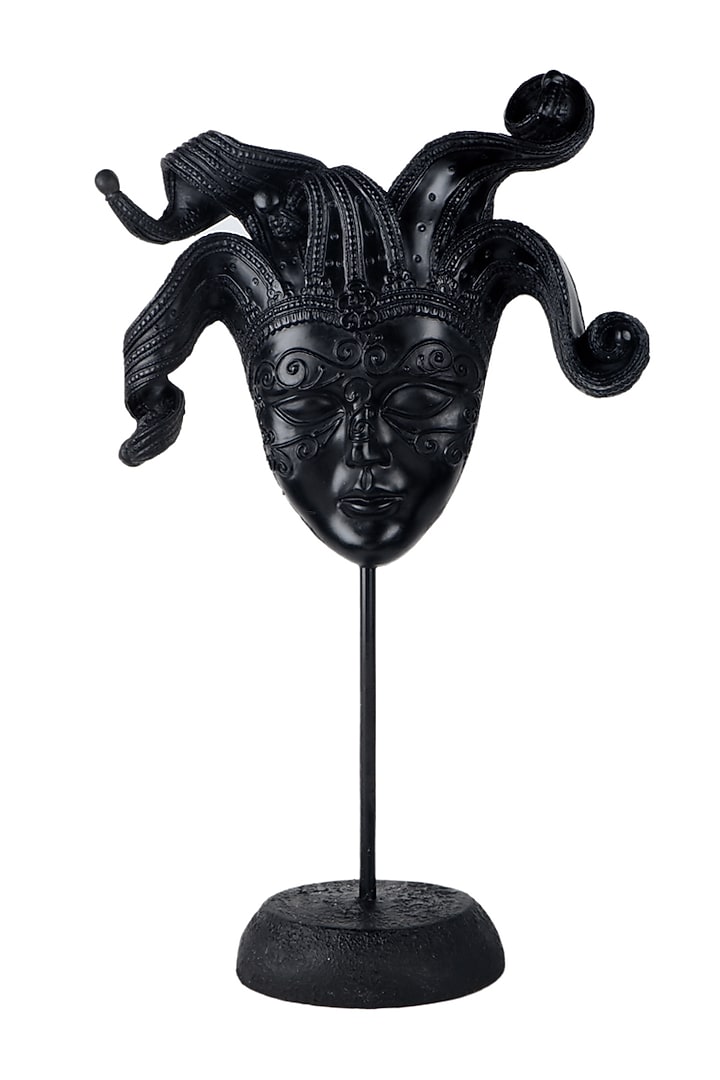 Black Polyresin Antique Modern Art Figurine by The White Ink Decor at Pernia's Pop Up Shop