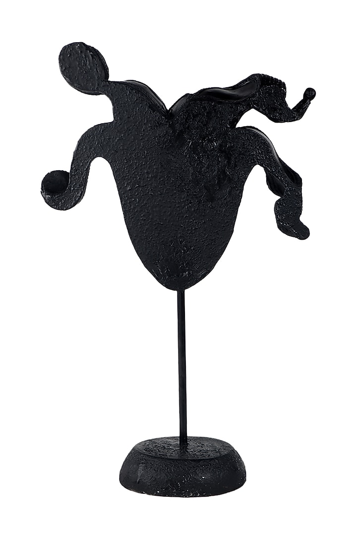 Black Polyresin Antique Modern Art Figurine by The White Ink Decor at Pernia's Pop Up Shop