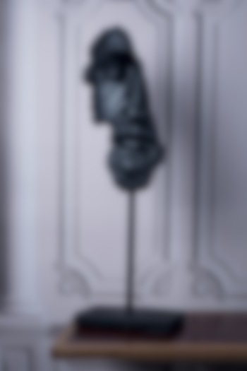 Black Polyresin Antique Modern Art Figurine by The White Ink Decor at Pernia's Pop Up Shop