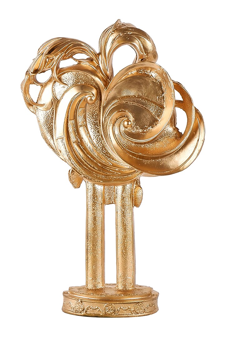 Gold Polyresin Opulent Antique Showpiece by The White Ink Decor at Pernia's Pop Up Shop