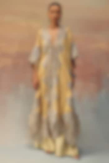 Golden Brocade Palazzo by Twenty Nine at Pernia's Pop Up Shop