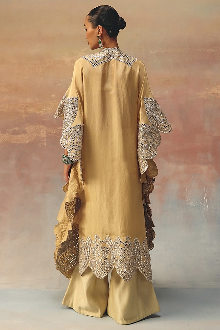 Golden Brocade Palazzo by Twenty Nine at Pernia's Pop Up Shop